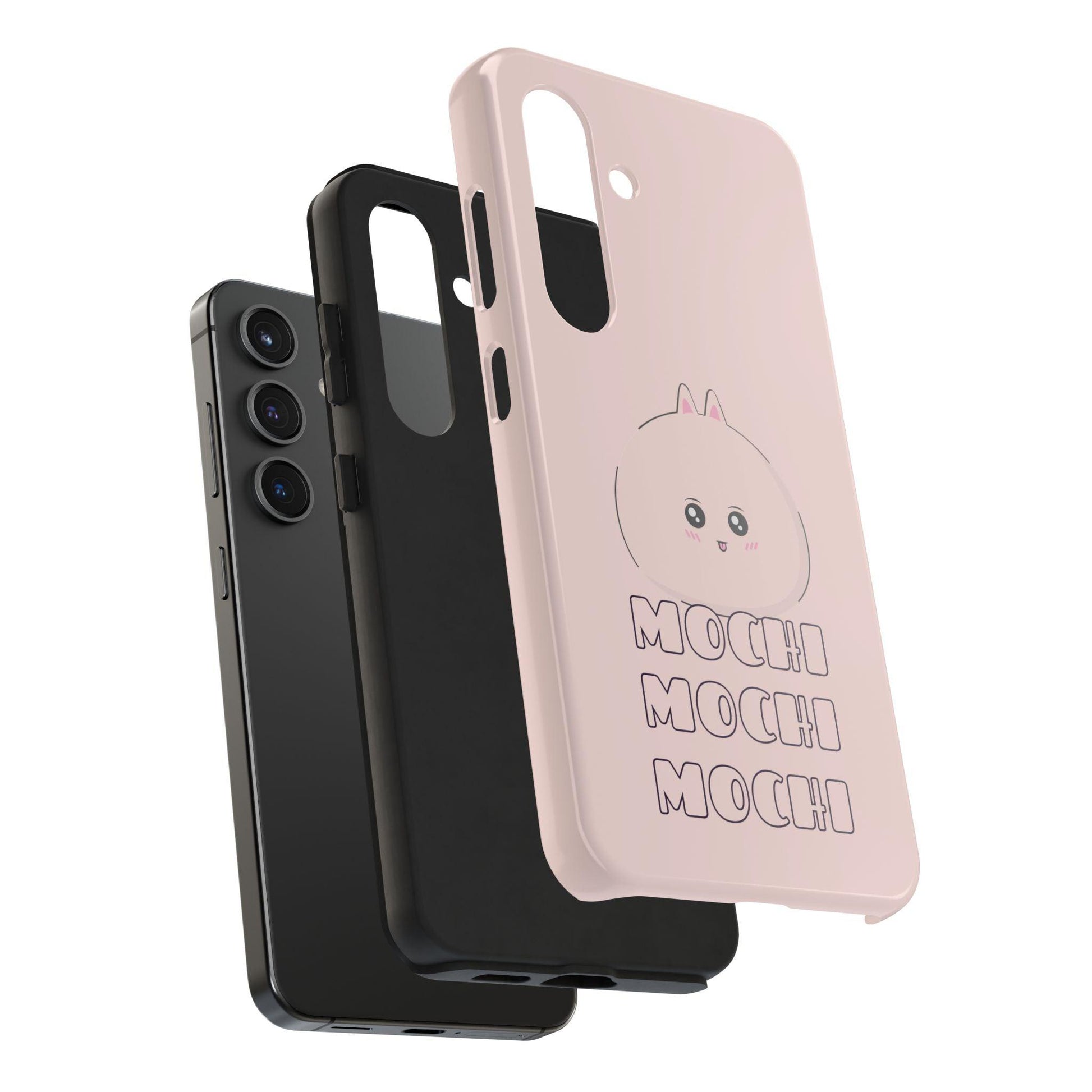 Phone Case - Mochi Mochi Mochi Design - Piko Piko