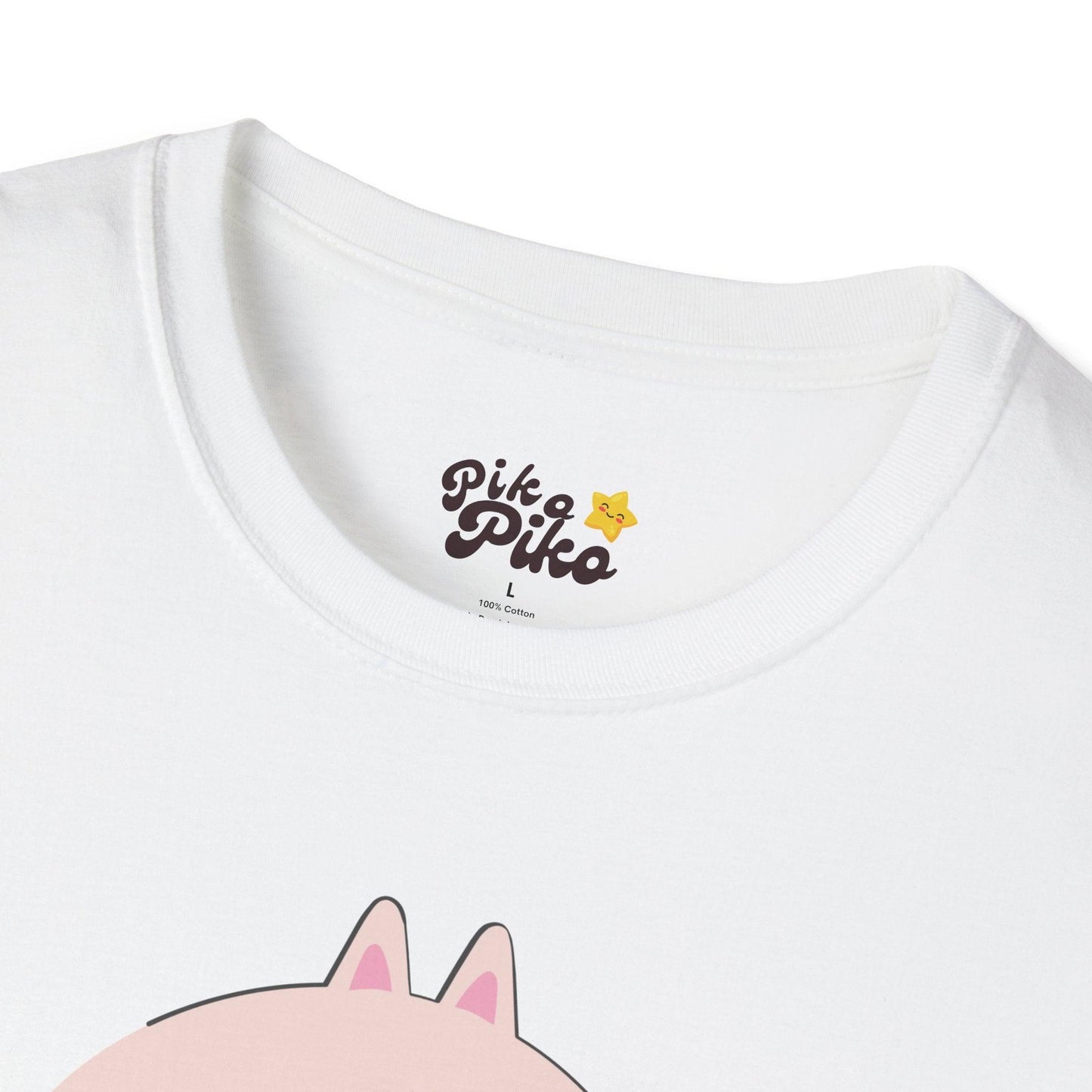 Mochi T-Shirt with Cute Design - Piko Piko