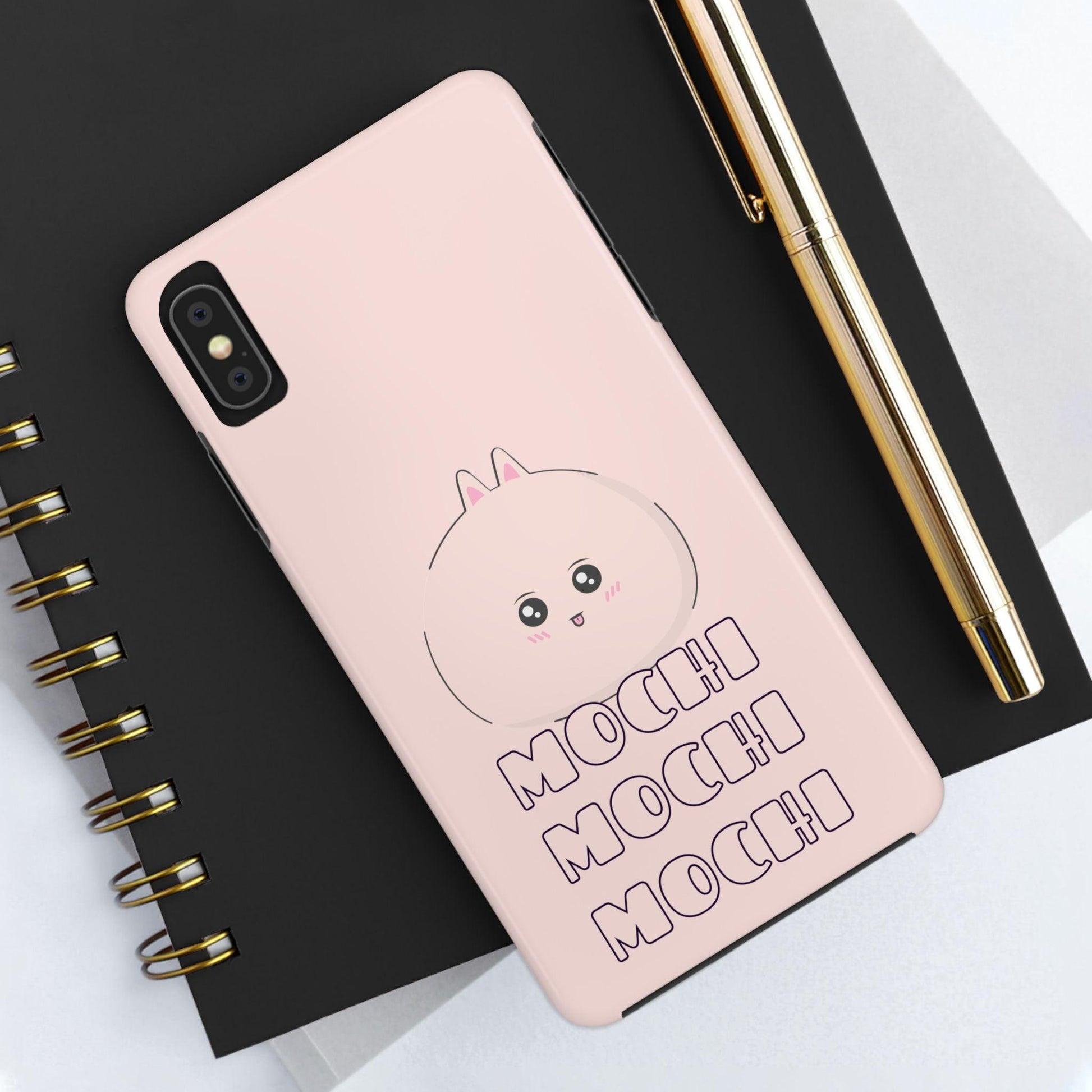 Phone Case - Mochi Mochi Mochi Design - Piko Piko