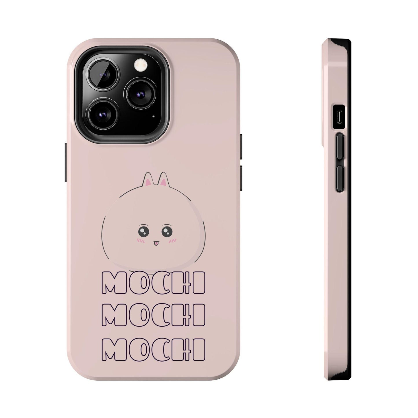 Phone Case - Mochi Mochi Mochi Design - Piko Piko