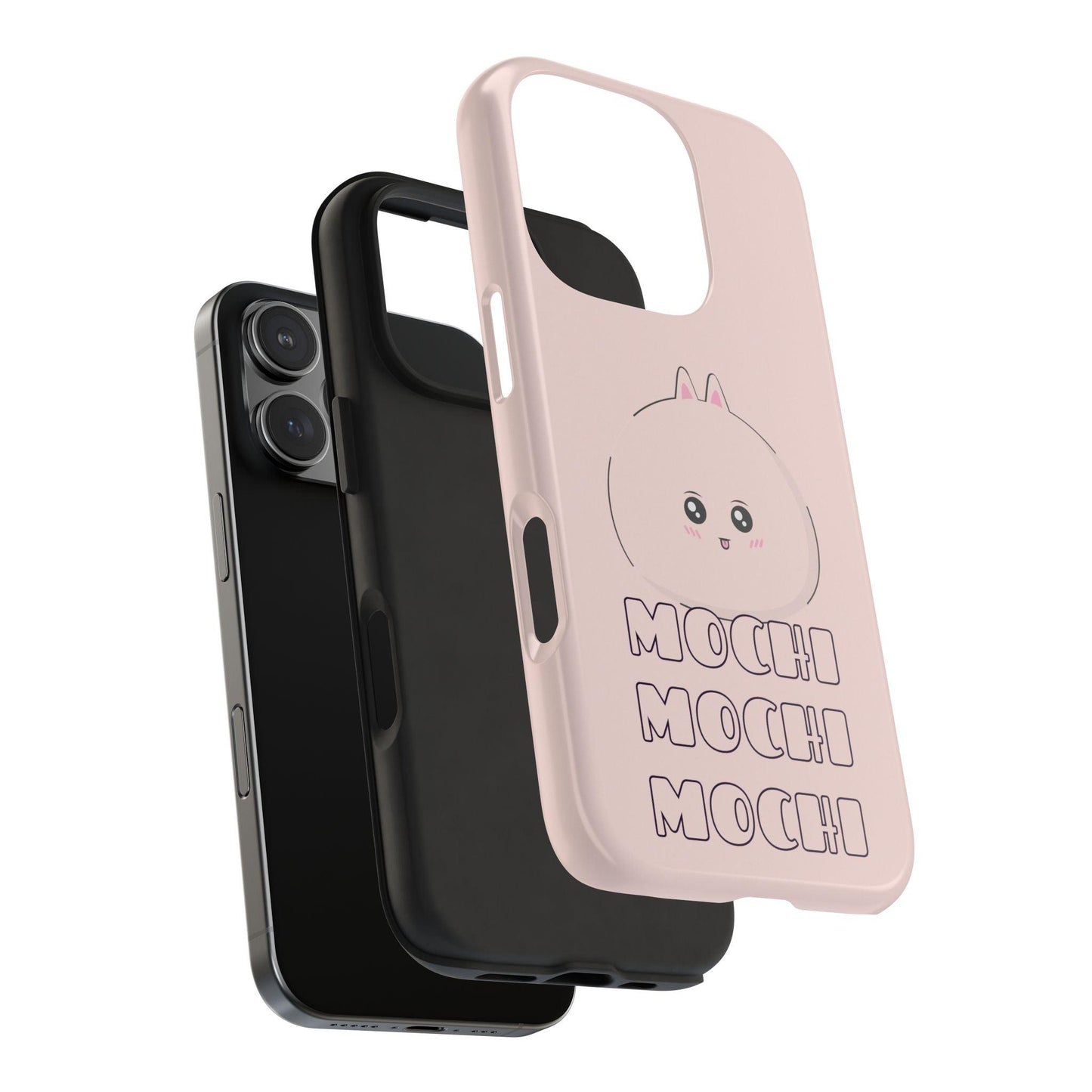 Phone Case - Mochi Mochi Mochi Design - Piko Piko