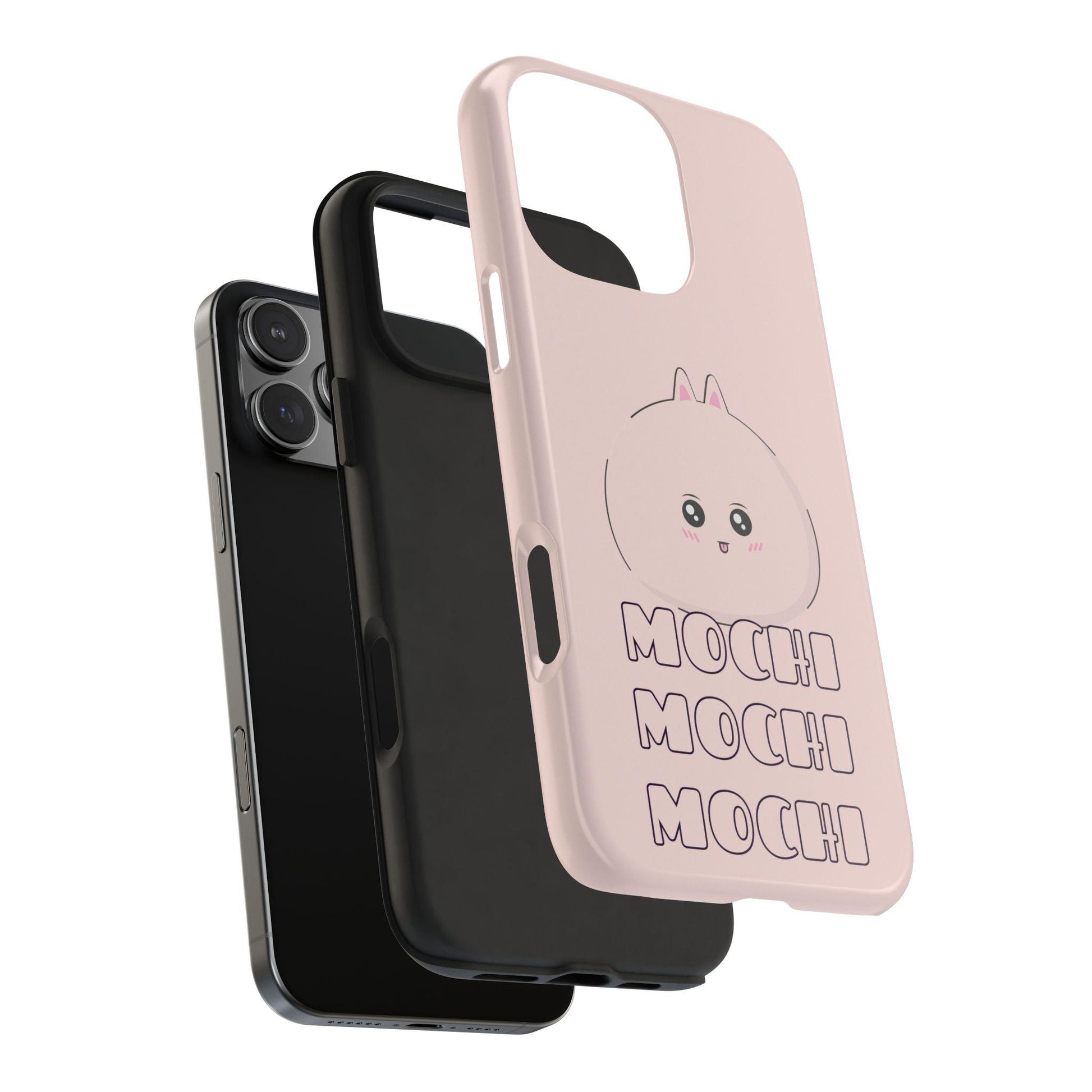 Phone Case - Mochi Mochi Mochi Design - Piko Piko