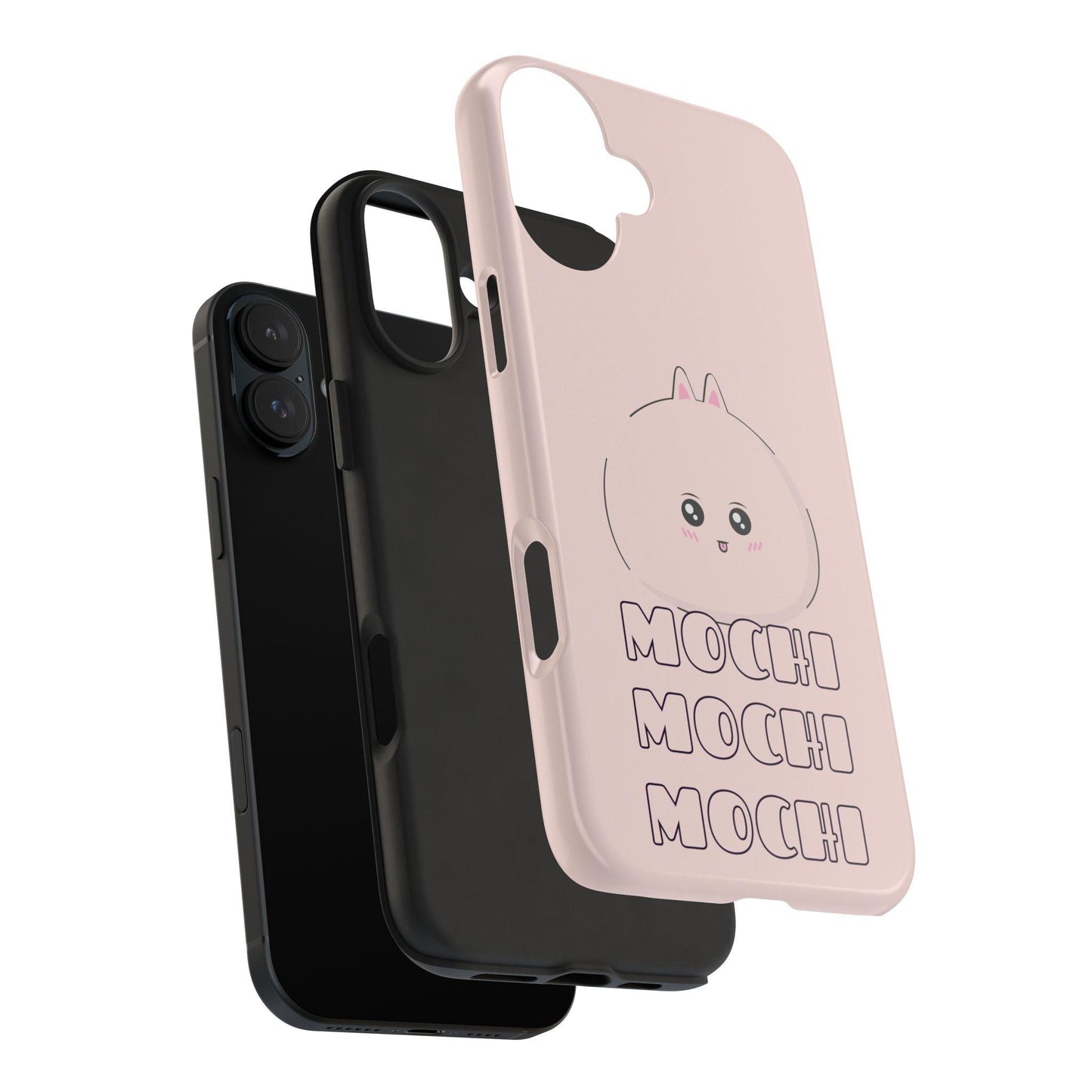 Phone Case - Mochi Mochi Mochi Design - Piko Piko