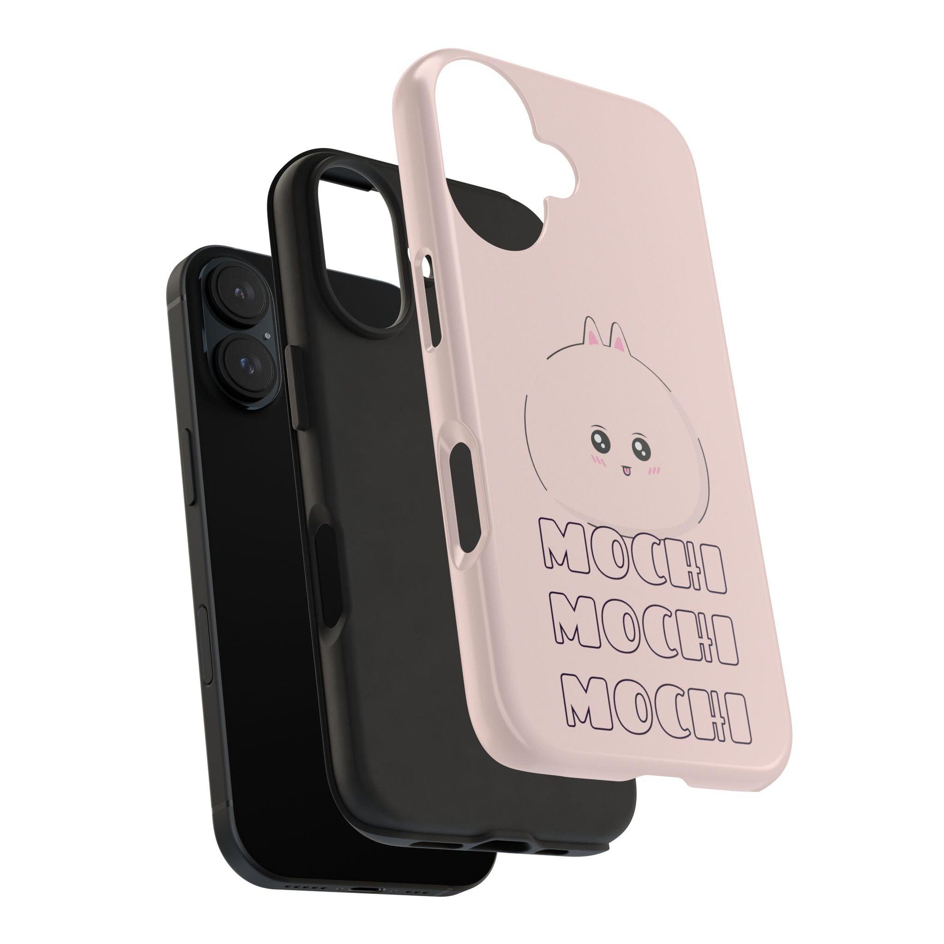 Phone Case - Mochi Mochi Mochi Design - Piko Piko