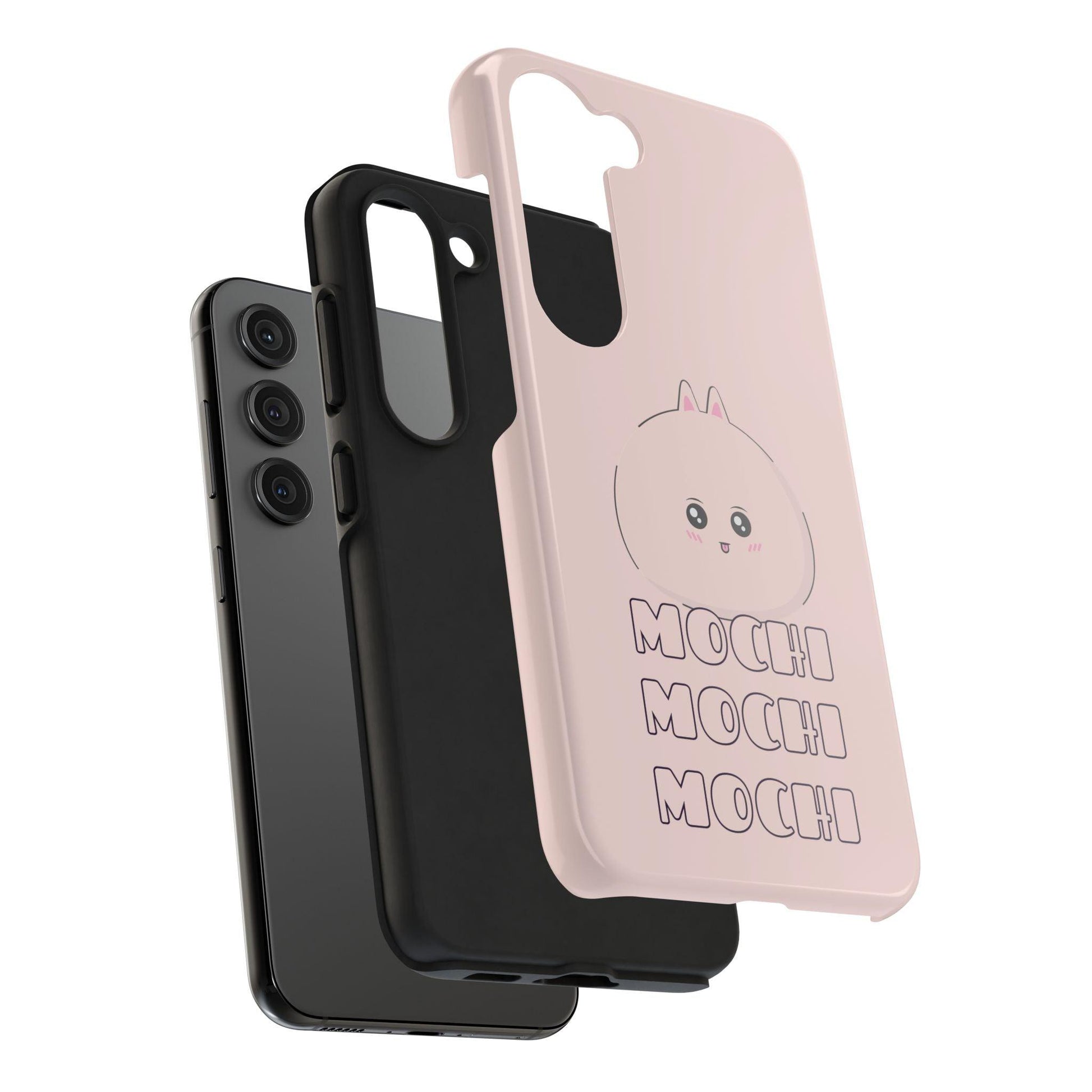 Phone Case - Mochi Mochi Mochi Design - Piko Piko