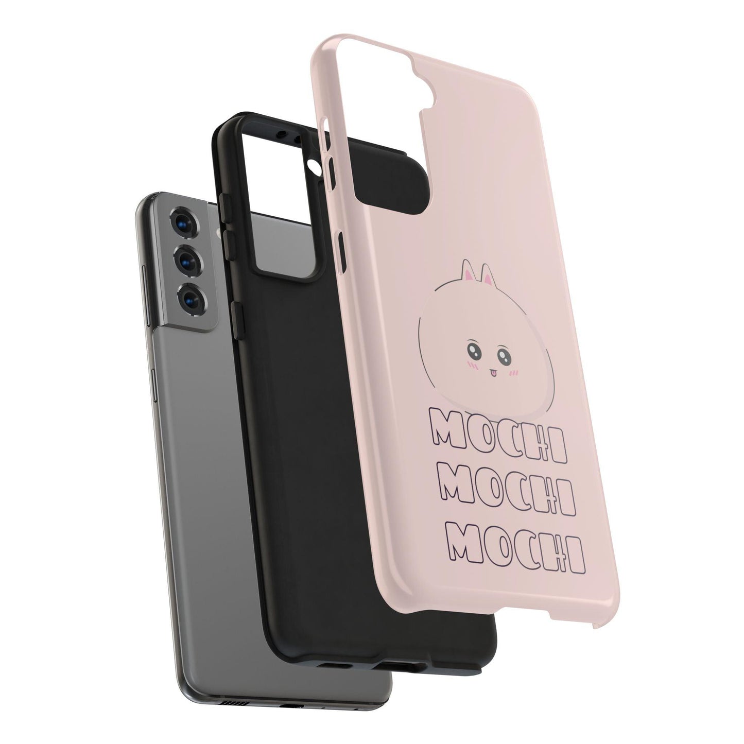 Phone Case - Mochi Mochi Mochi Design - Piko Piko