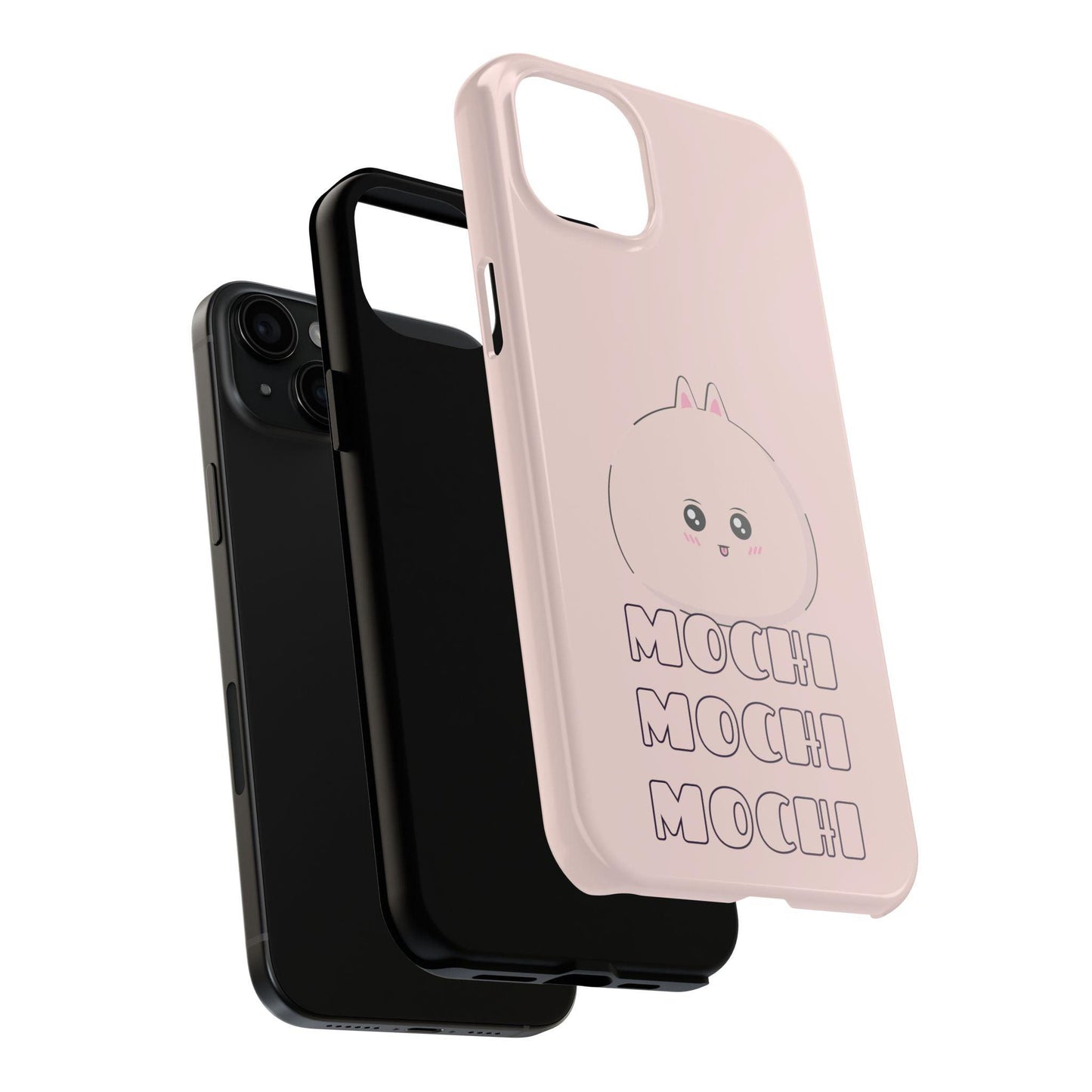 Phone Case - Mochi Mochi Mochi Design - Piko Piko